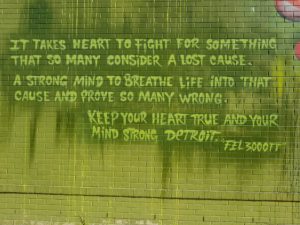 Mural in Midtown Detroit
