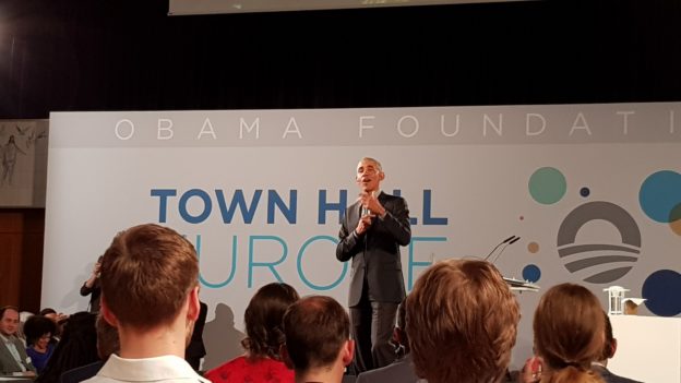 Obama Town Hall Europe